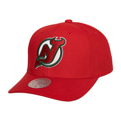 New Jersey Devils Mitchell & Ness Team Ground Pro Adjustable Hat