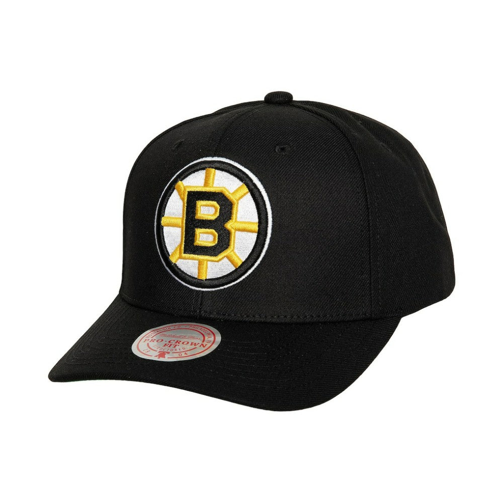 Boston Bruins Mitchell & Ness Team Ground Pro Adjustable Hat