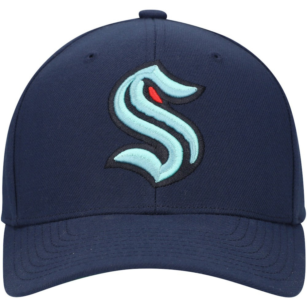 Seattle Kraken Mitchell & Ness Team Ground Pro Adjustable Hat