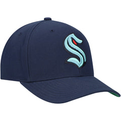 Seattle Kraken Mitchell & Ness Team Ground Pro Adjustable Hat