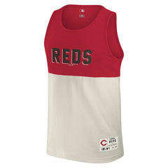 Cincinnati Reds Darius Rucker Collection Colorblock Tank Top - Red