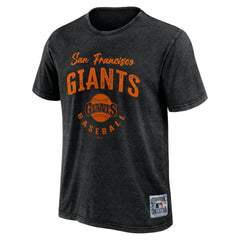 San Francisco Giants Darius Rucker Collection Cooperstown Collection Washed T-Shirt - Black
