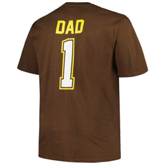 San Diego Padres Profile Big & Tall #1 Dad T-Shirt - Brown
