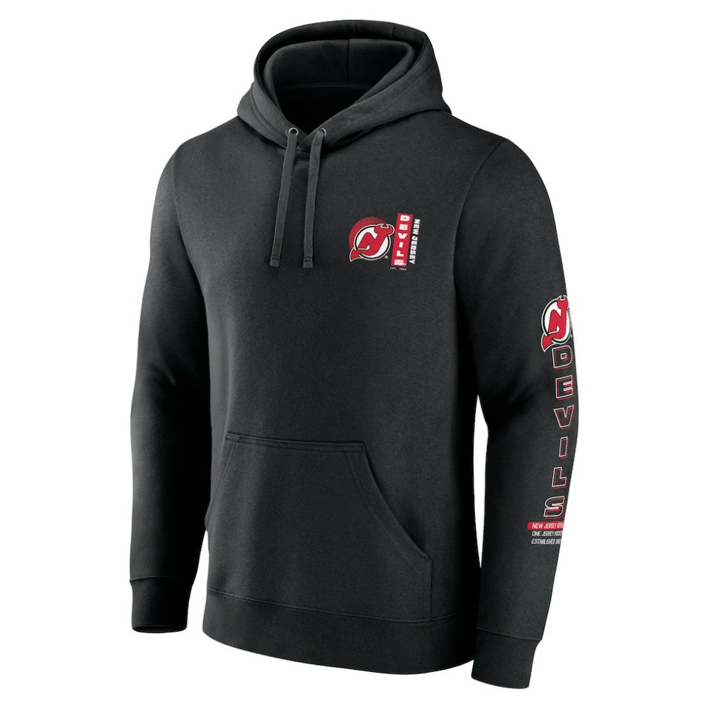 New Jersey Devils Fanatics Revolution Pullover Hoodie