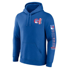 New York Rangers Fanatics Revolution Pullover Hoodie