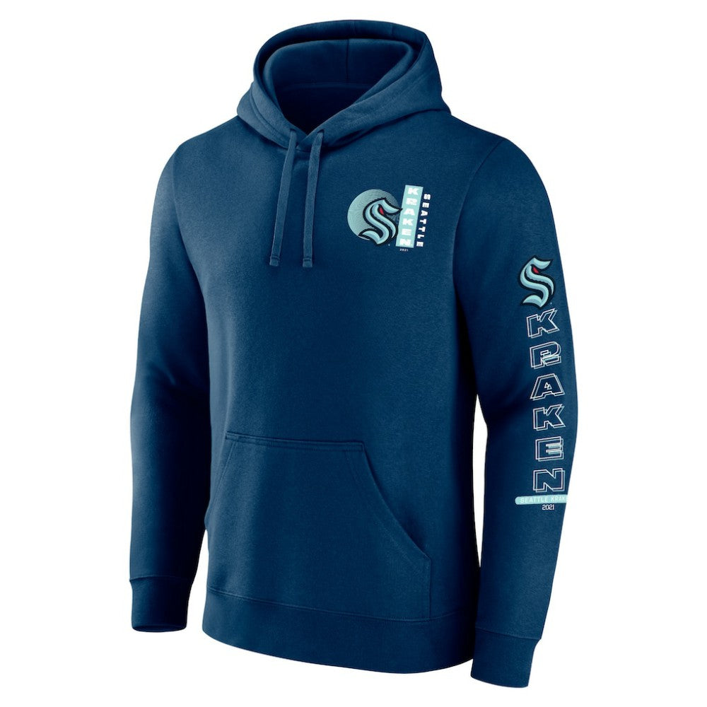 Seattle Kraken Fanatics Revolution Pullover Hoodie