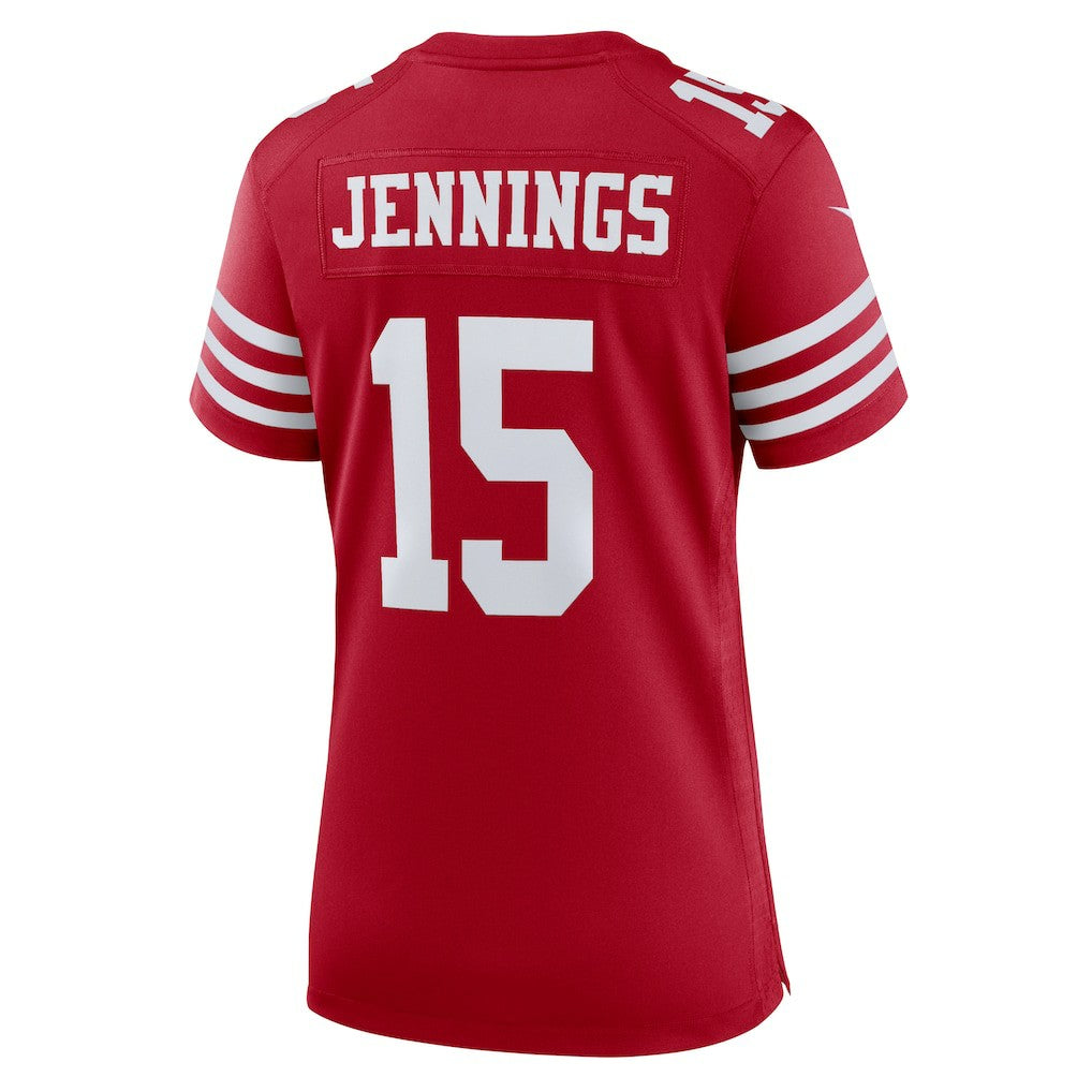 NFL San Francisco 49ers Jauan Jennings  Women's Game Jersey