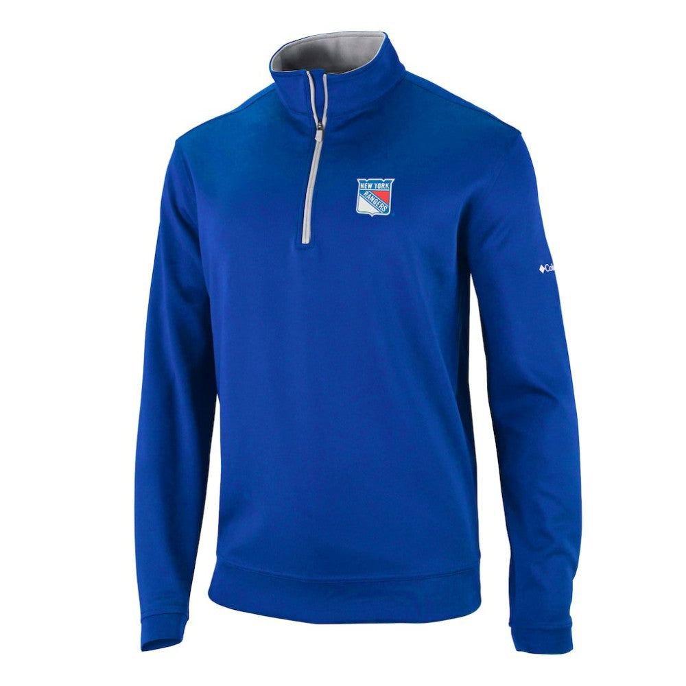 New York Rangers Columbia Wickham Hills Omni-Wick Quarter-Zip Jacket