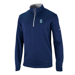 Seattle Kraken Columbia Wickham Hills Omni-Wick Quarter-Zip Jacket