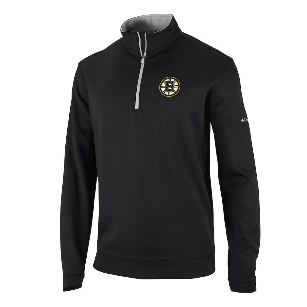 Boston Bruins Columbia Wickham Hills Omni-Wick Quarter-Zip Jacket
