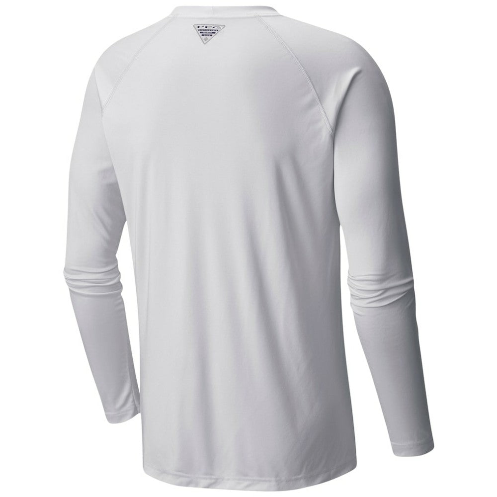 Seattle Kraken Columbia Terminal Tackle Omni-Shade Raglan Long Sleeve T-Shirt