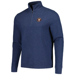 Houston Astros Vineyard Vines Saltwater Quarter-Zip Jacket - Navy
