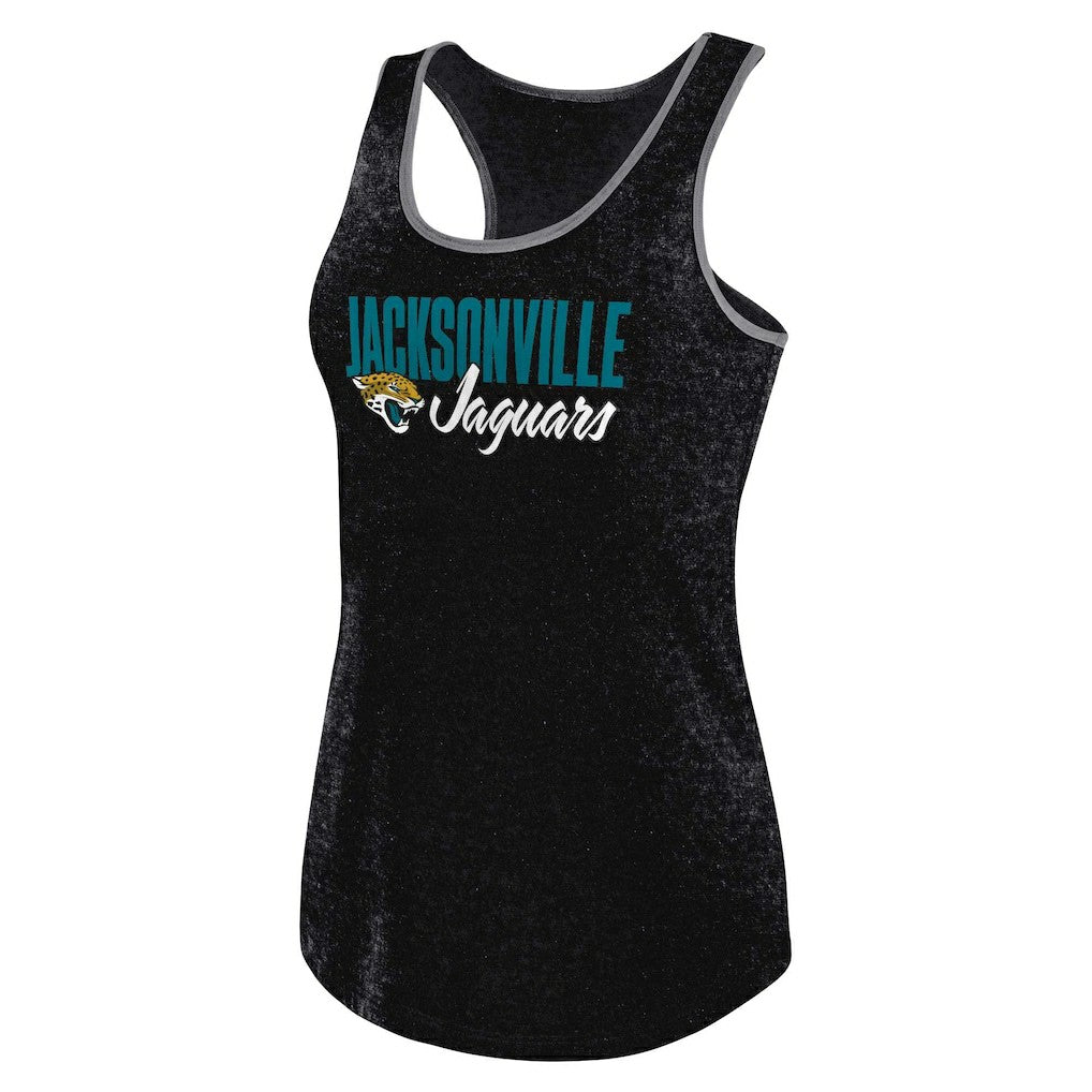 NFL Jacksonville Jaguars Women's Plus Size Fuel Tank Top