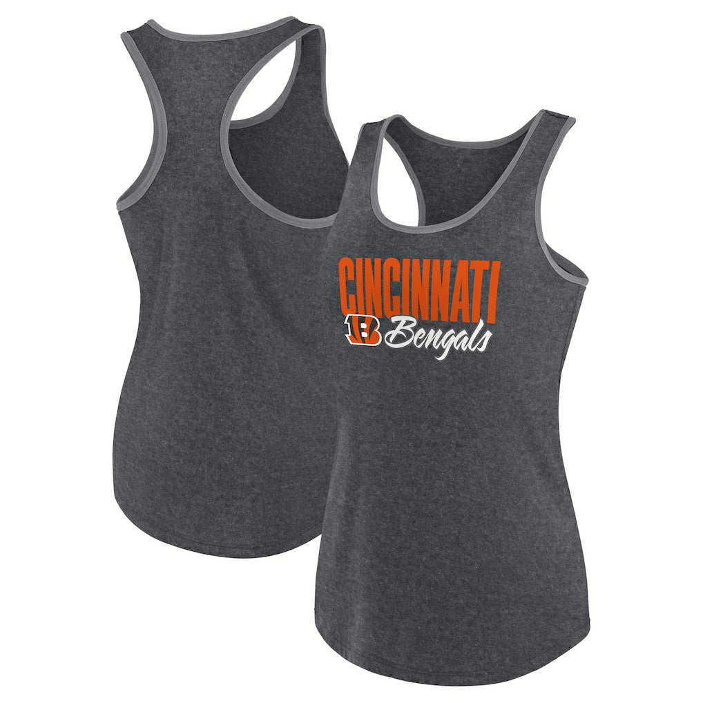 NFL Cincinnati Bengals Women's Plus Size Fuel Tank Top