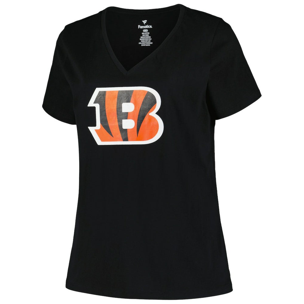 NFL Cincinnati Bengals Women's Plus Size Mother's Day #1 Mom V-Neck T-Shirt