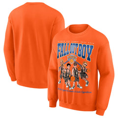 Fall Out Boy x New York Knicks Unisex So Much For (2our) Dust Pullover Sweatshirt - Orange online