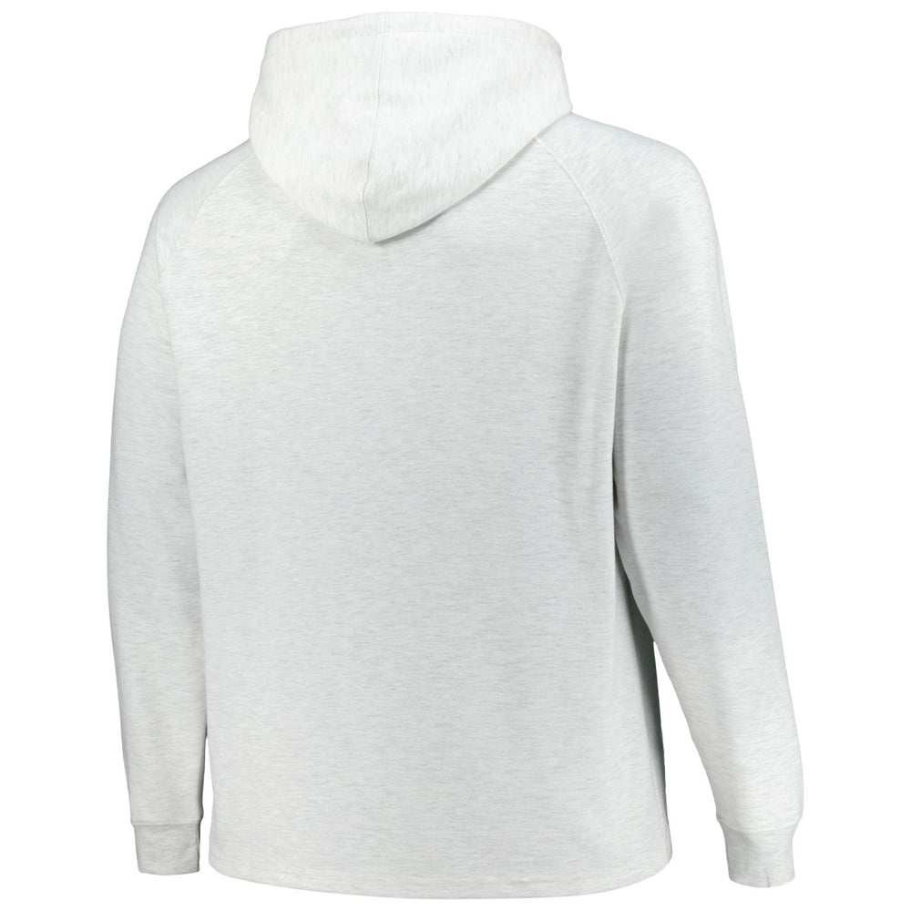 Memphis Grizzlies Big & Tall Raglan Tri-Blend Pullover Hoodie - Ash | Fanatics online