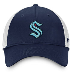 Seattle Kraken Fanatics Core Primary Logo Trucker Adjustable Hat