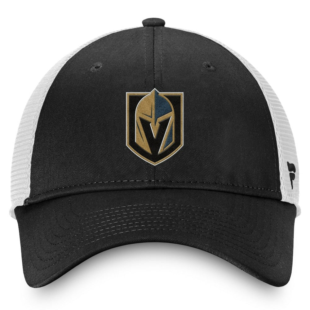 Vegas Golden Knights Fanatics Core Primary Logo Trucker Adjustable Hat
