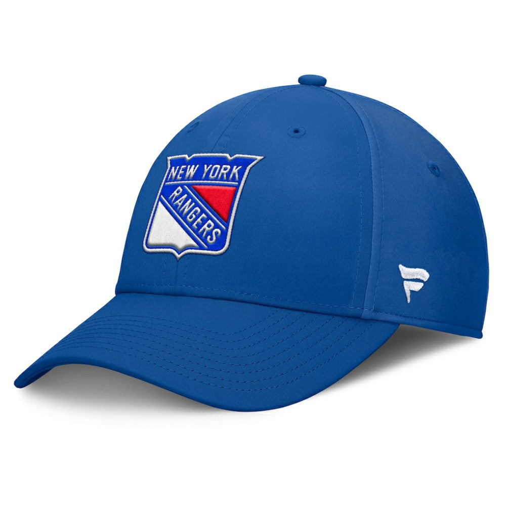 New York Rangers Fanatics Core Primary Logo Flex Hat