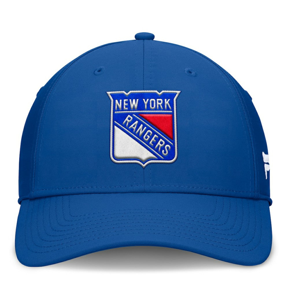 New York Rangers Fanatics Core Primary Logo Flex Hat