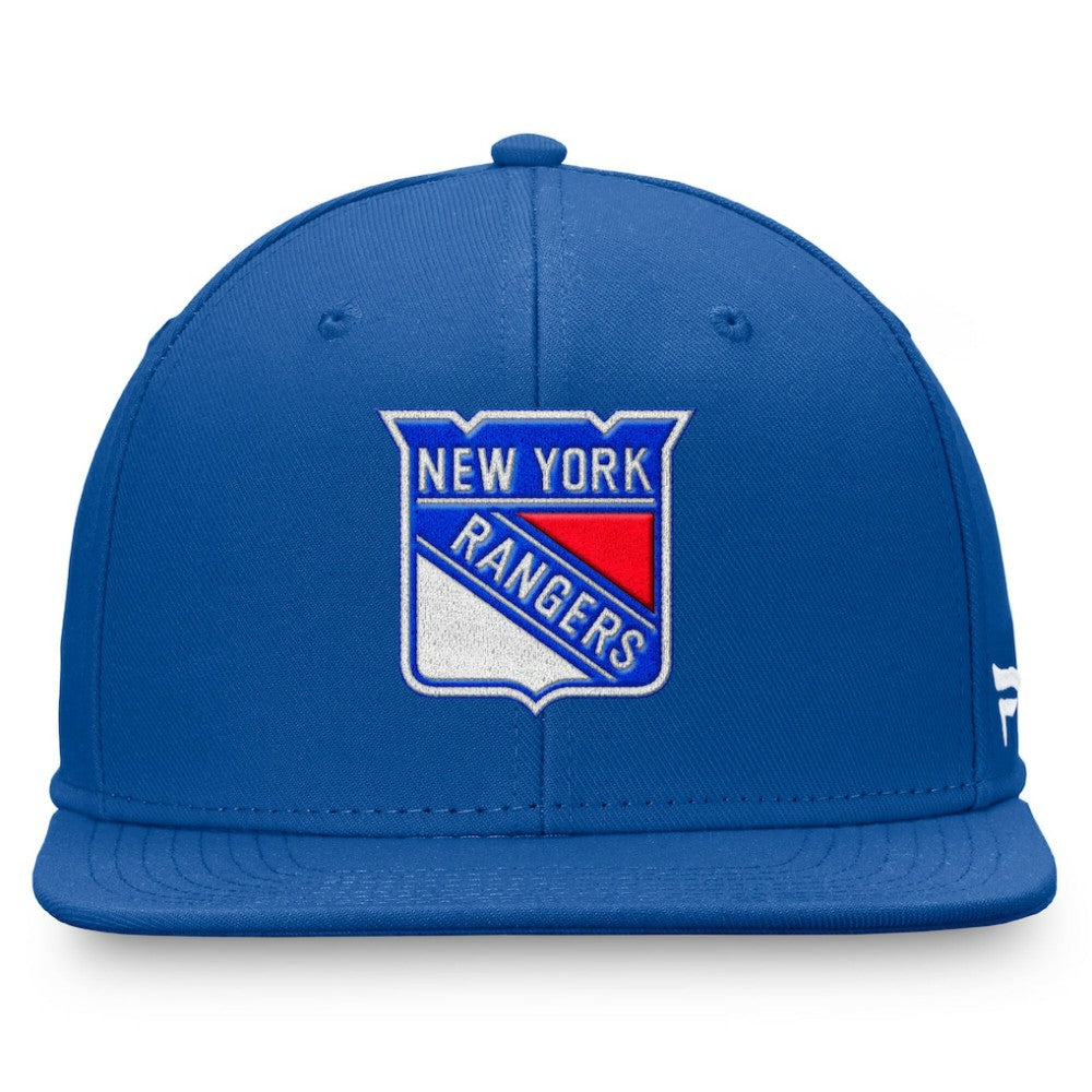 New York Rangers Fanatics Core Primary Logo Fitted Hat
