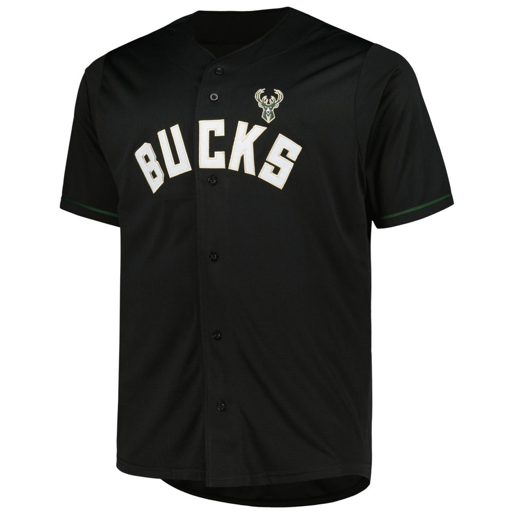 Milwaukee Bucks Profile Big & Tall Pop Jersey - Black on sale
