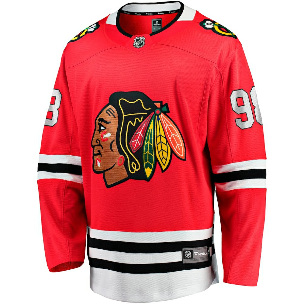 Connor Bedard Chicago Blackhawks Fanatics Home Breakaway Player Jersey