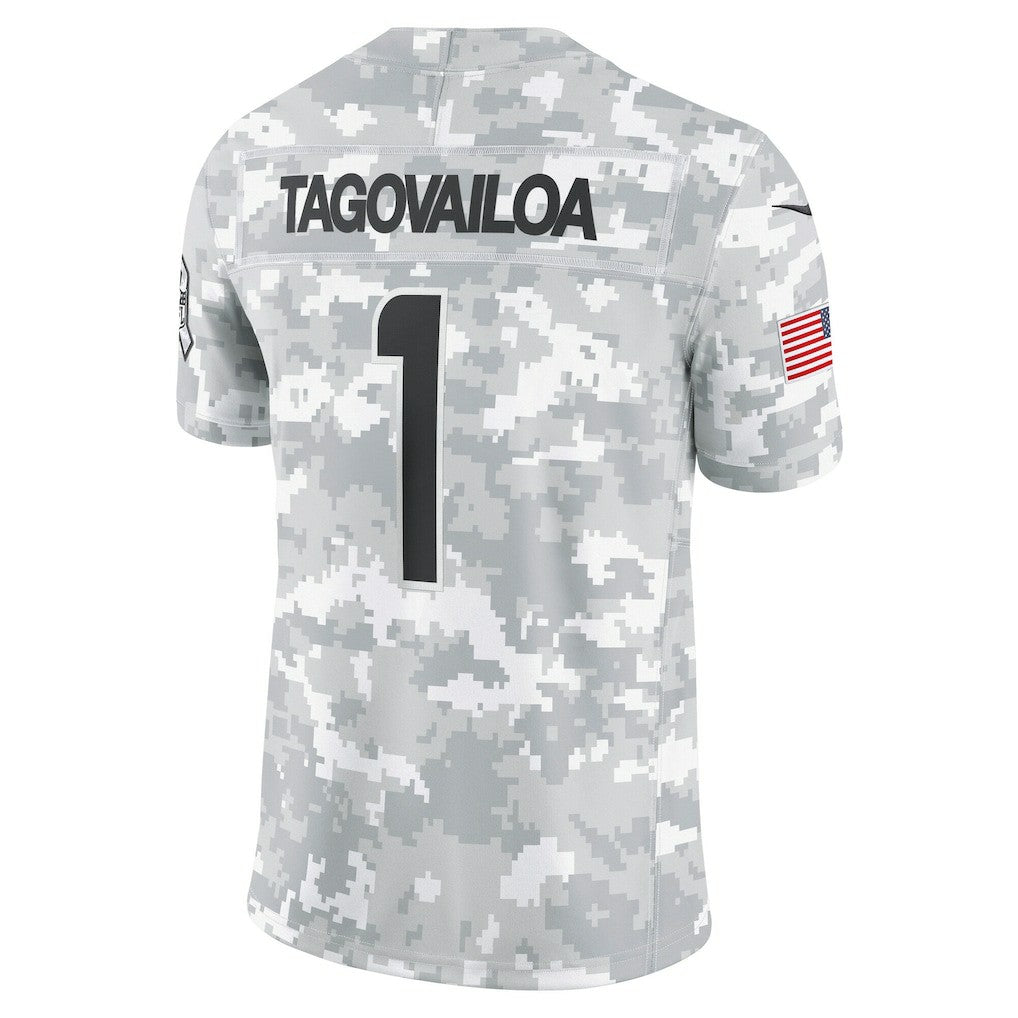 NFL Miami Dolphins Tua Tagovailoa  2024 Salute to Service Limited Jersey