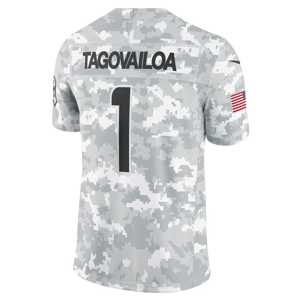 NFL Miami Dolphins Tua Tagovailoa  2024 Salute to Service Limited Jersey