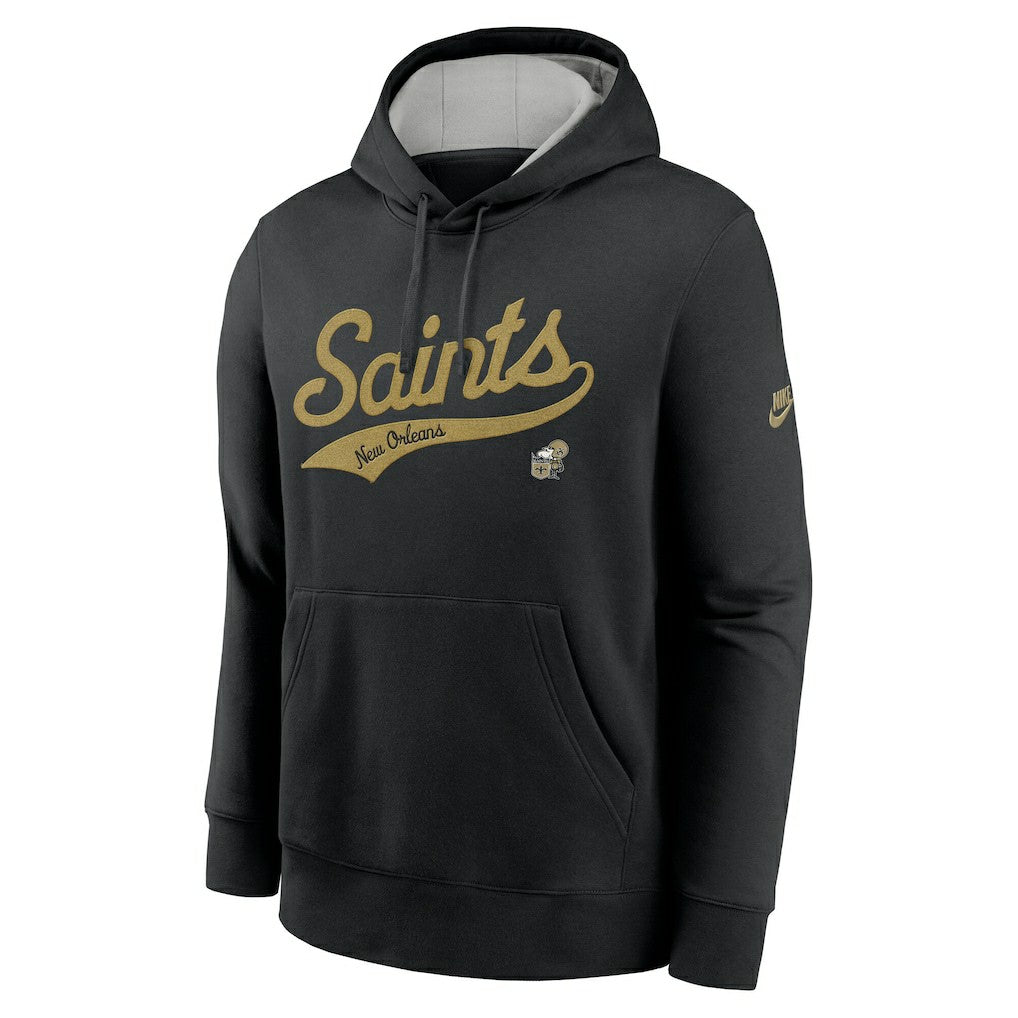 NFL New Orleans Saints Rewind Club Logo Pullover Hoodie