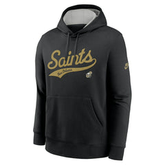 NFL New Orleans Saints Rewind Club Logo Pullover Hoodie