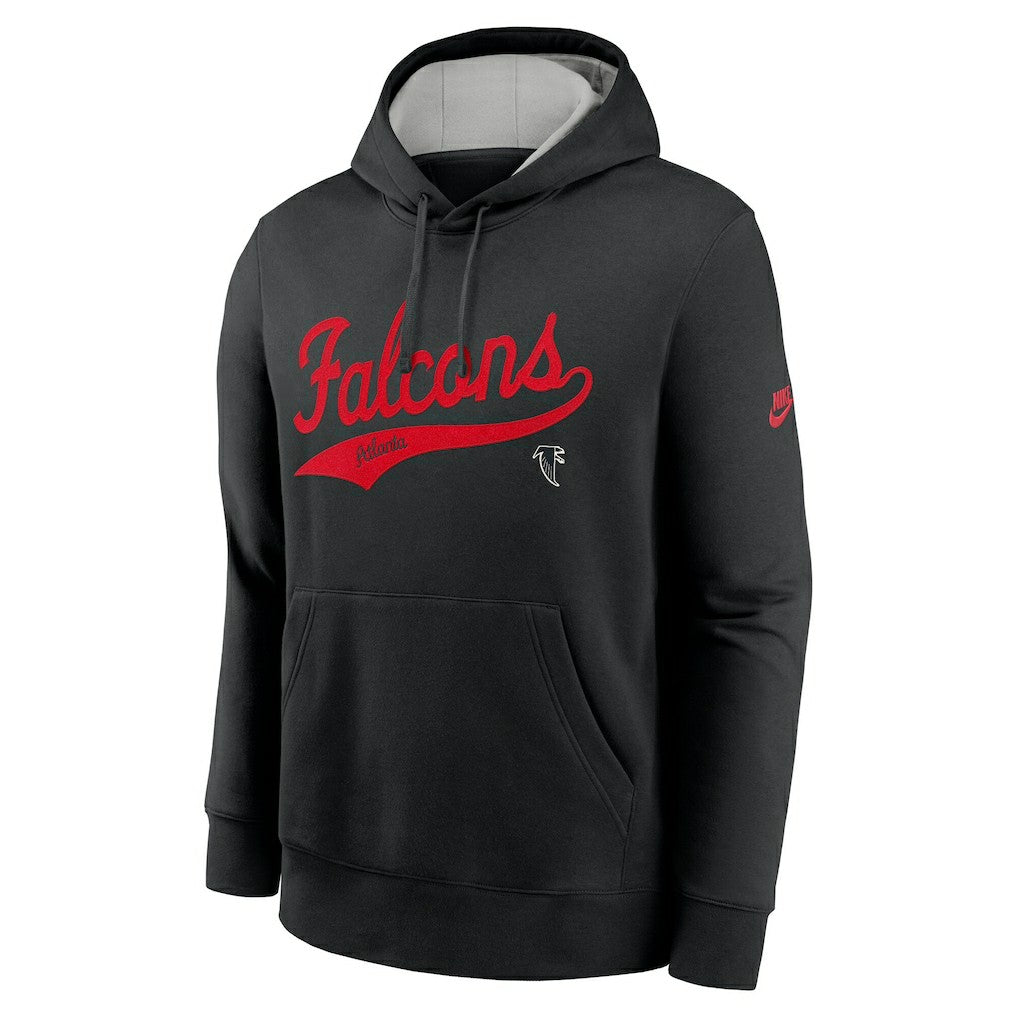 NFL Atlanta Falcons Rewind Club Logo Pullover Hoodie