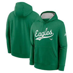 NFL Philadelphia Eagles Rewind Club Logo Pullover Hoodie