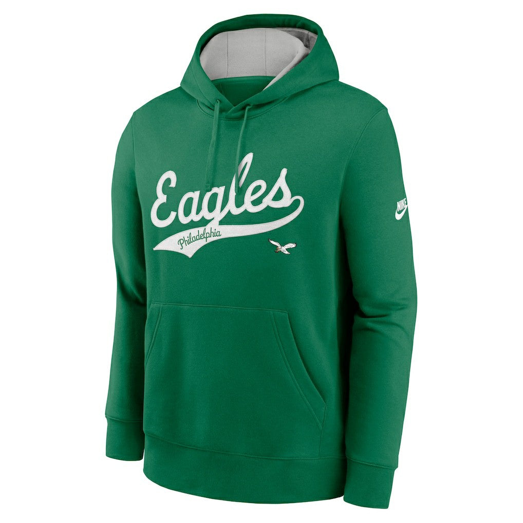 NFL Philadelphia Eagles Rewind Club Logo Pullover Hoodie