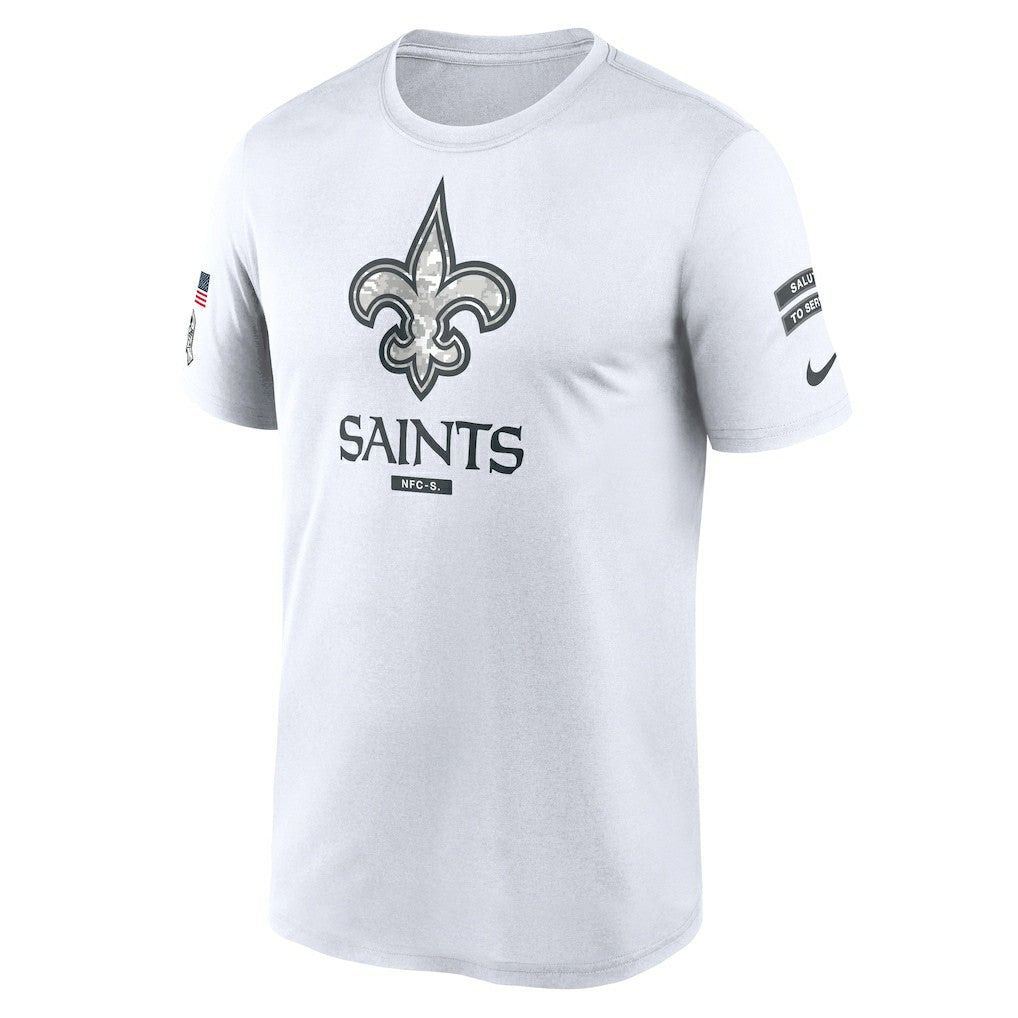 NFL New Orleans Saints 2024 Salute To Service Legend Performance T-Shirt