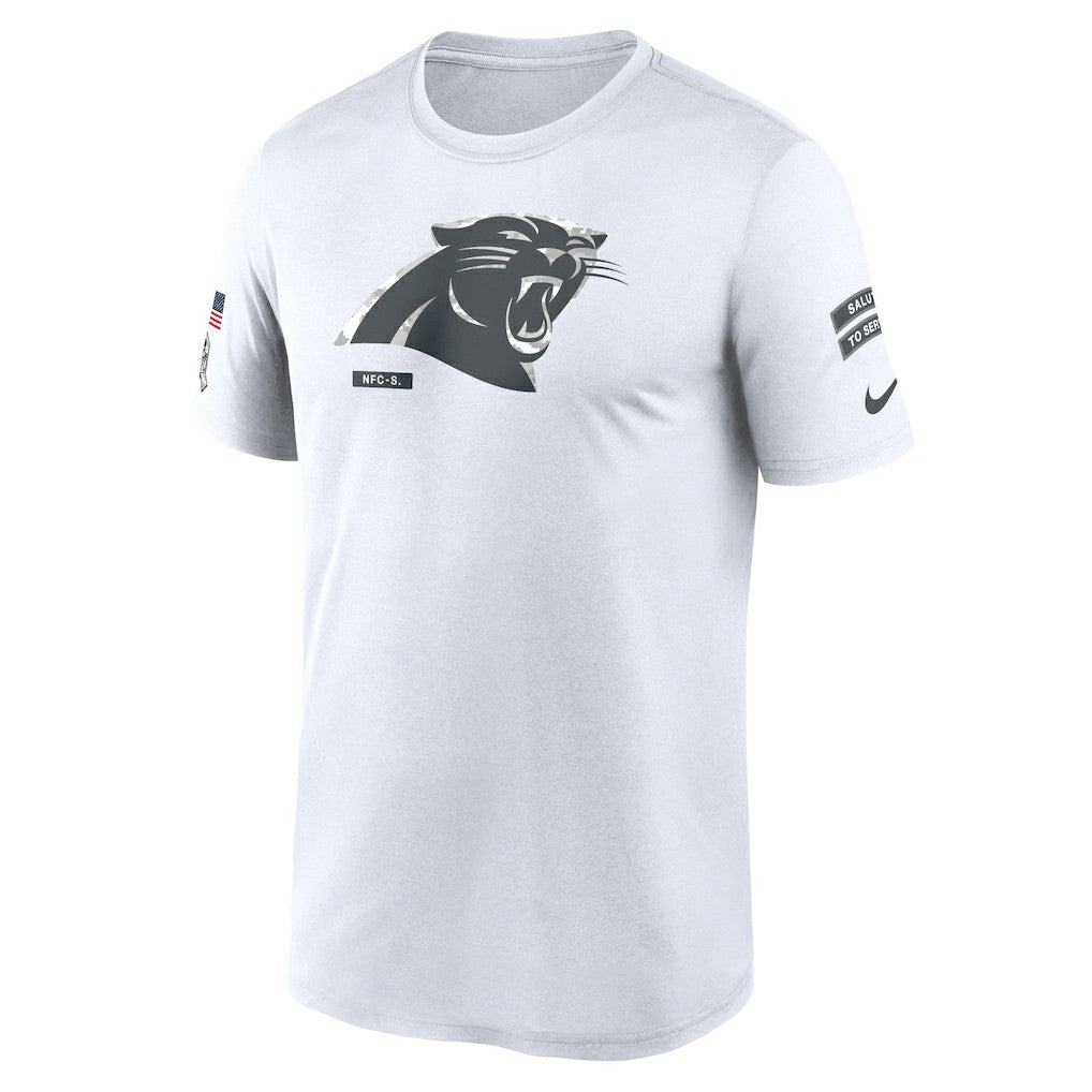 NFL Carolina Panthers 2024 Salute To Service Legend Performance T-Shirt