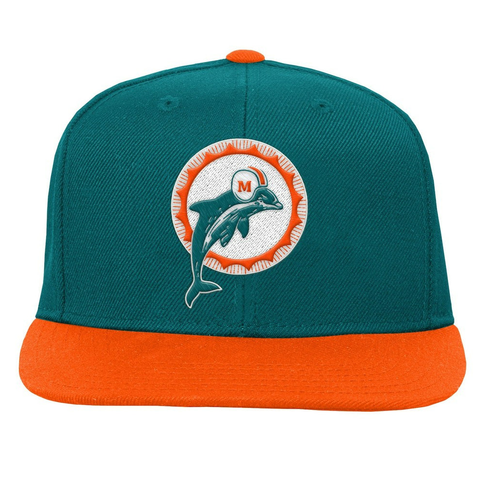 NFL Miami Dolphins Youth Team Two-Tone Snapback Hat