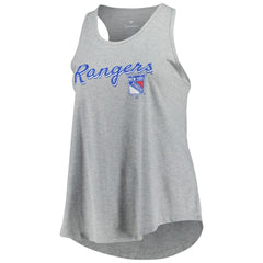 New York Rangers Fanatics Women's Plus Size Racerback Tank Top