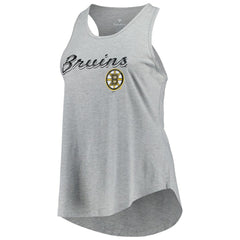 Boston Bruins Fanatics Women's Plus Size Racerback Tank Top