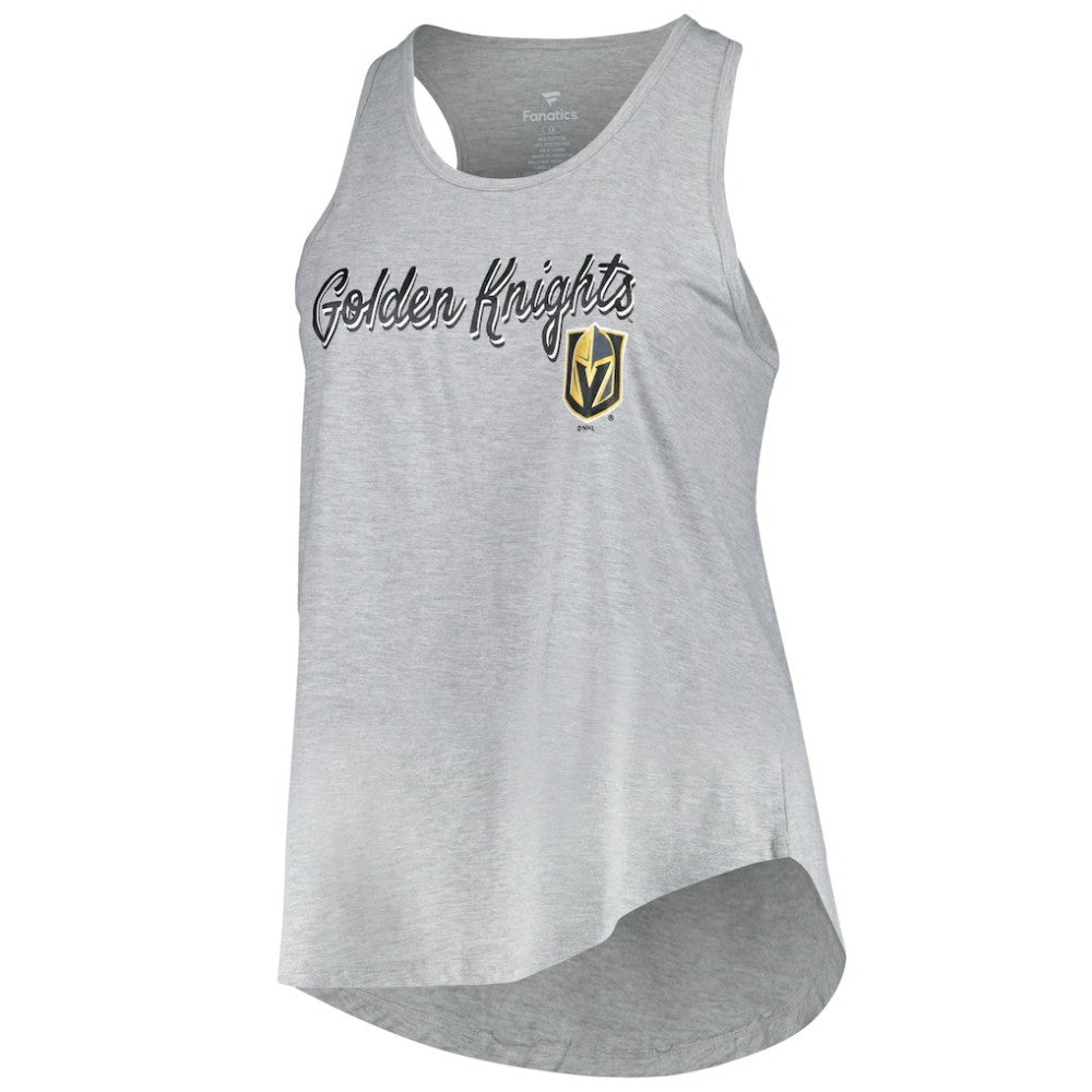 Vegas Golden Knights Fanatics Women's Plus Size Racerback Tank Top