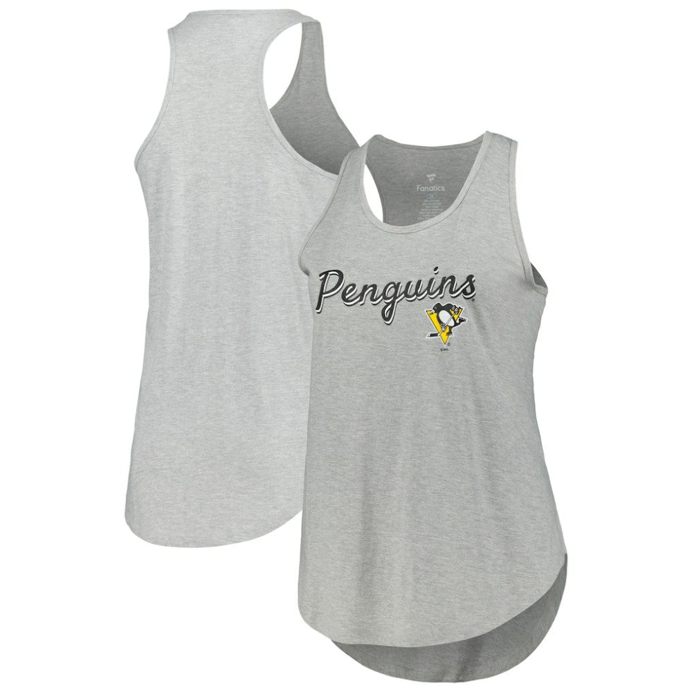 Pittsburgh Penguins Fanatics Women's Plus Size Racerback Tank Top