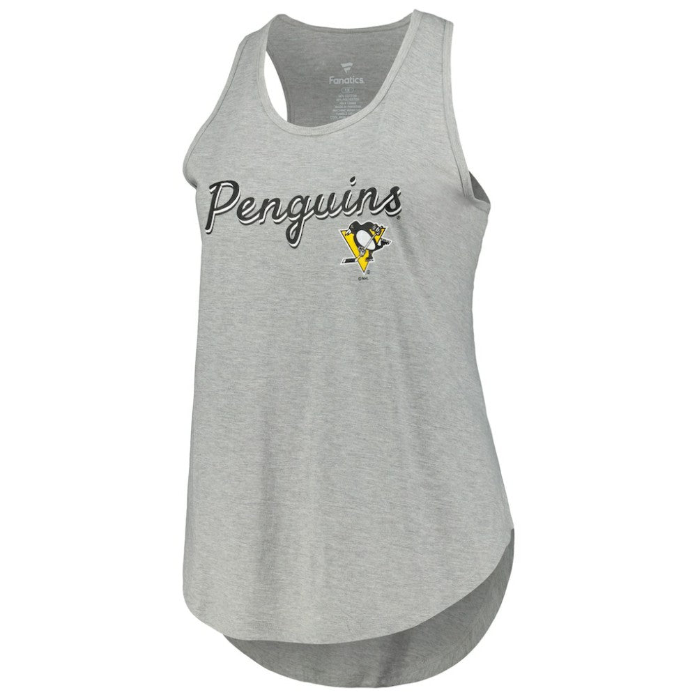 Pittsburgh Penguins Fanatics Women's Plus Size Racerback Tank Top