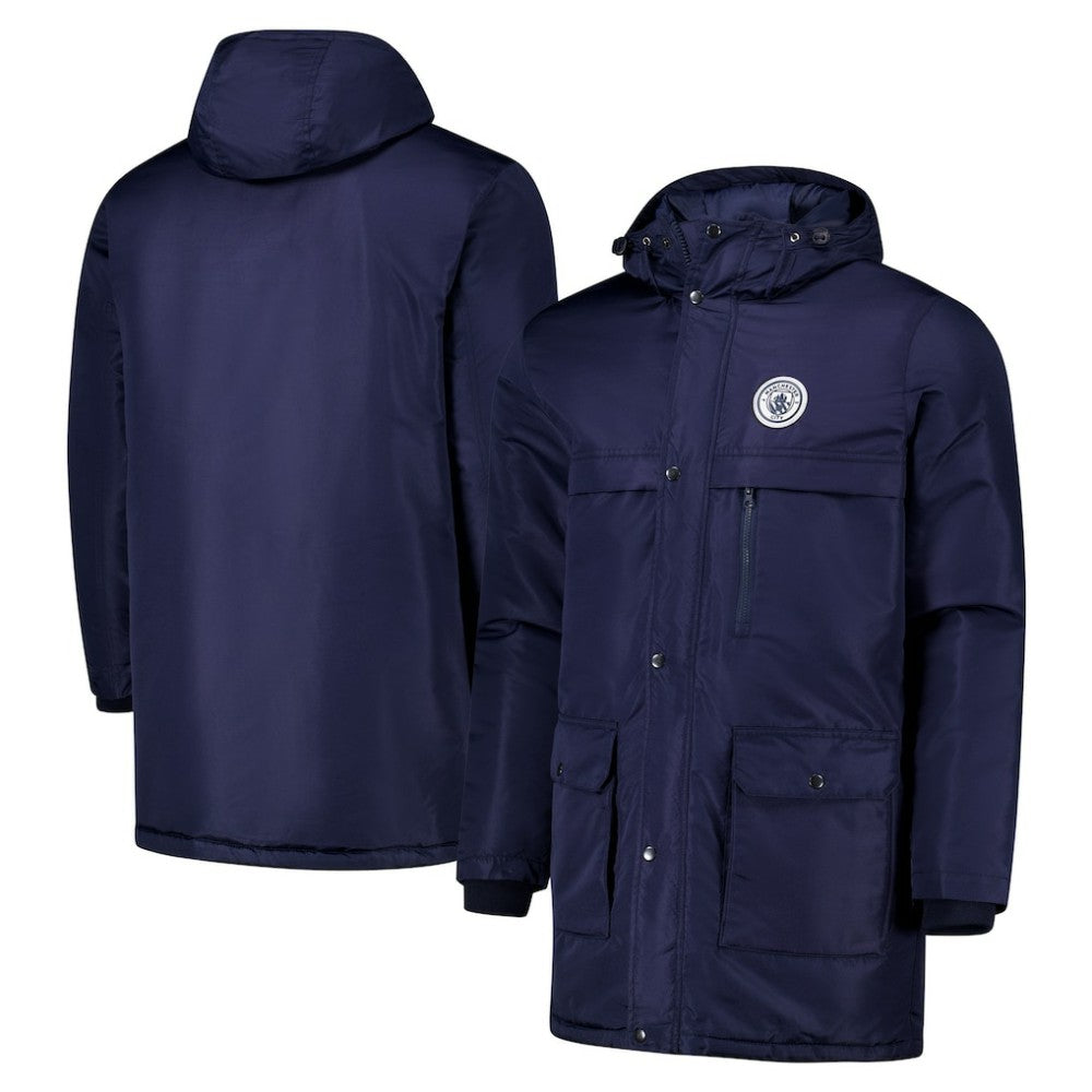Manchester City Winter Field Park Full-Zip Hoodie Jacket / Soccer Hot sale