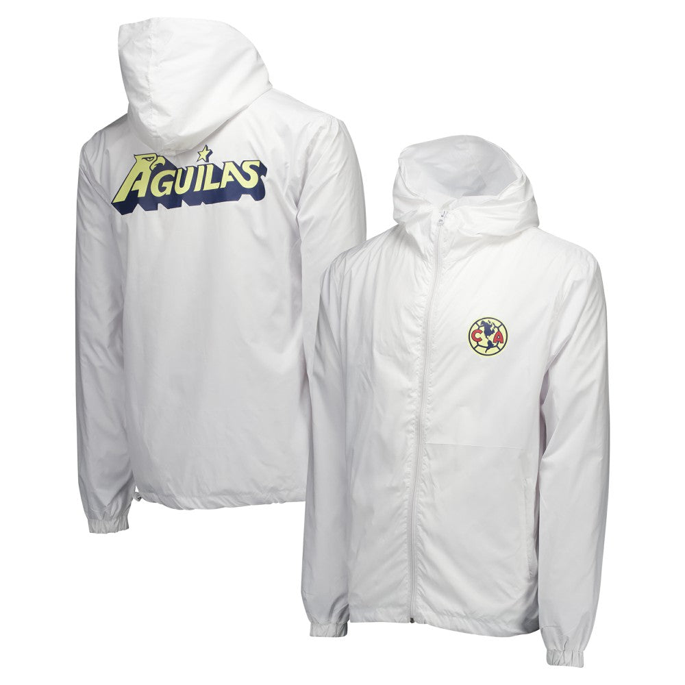 Club America Home Match Hoodie Full-Zip Windbreaker Jacket / Soccer For sale