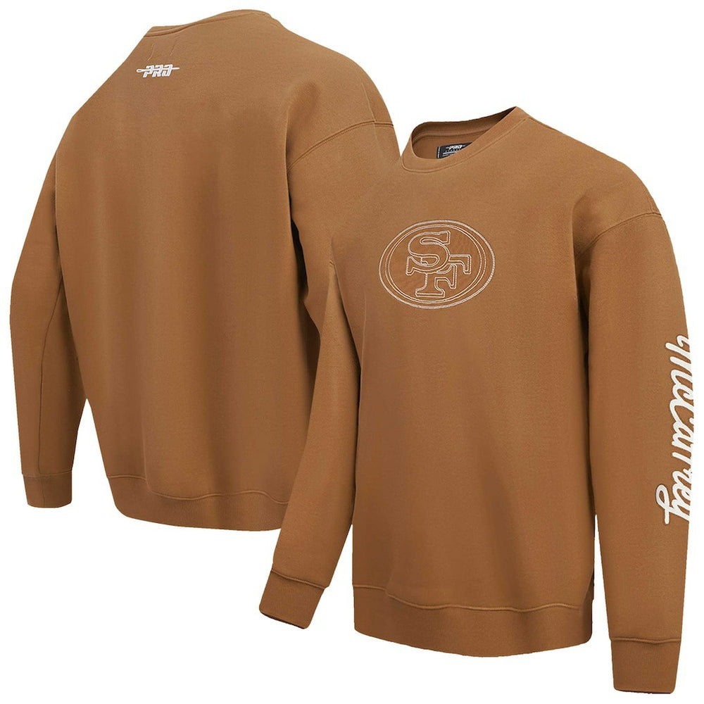 NFL San Francisco 49ers Christian McCaffrey  Pro Standard Pullover Crewneck Sweatshirt
