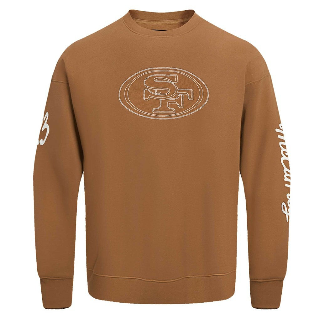 NFL San Francisco 49ers Christian McCaffrey  Pro Standard Pullover Crewneck Sweatshirt