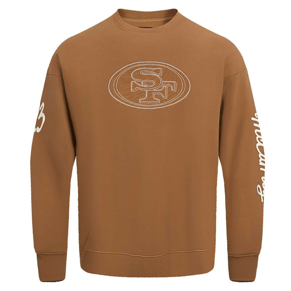 NFL San Francisco 49ers Christian McCaffrey  Pro Standard Pullover Crewneck Sweatshirt