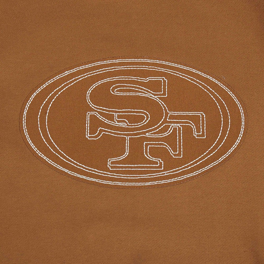 NFL San Francisco 49ers Christian McCaffrey  Pro Standard Pullover Crewneck Sweatshirt