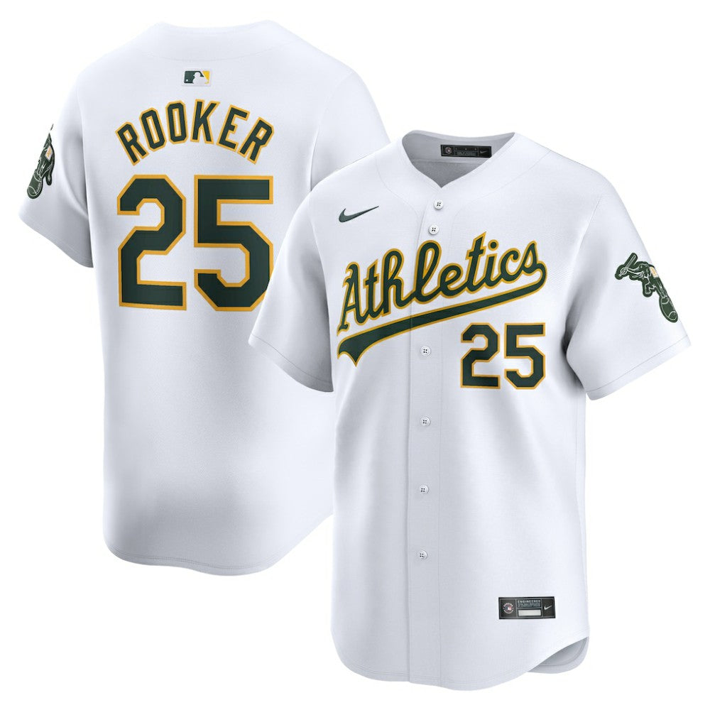Brent Rooker Athletics Home Limited Player Jersey - White | Nike